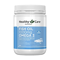 Viên Uống Dầu Cá Healthy Care Fish Oil 1000mg Omega 3, hộp 400v, Bổ Não, Sáng Mắt, Tăng Miễn Dịch, Bổ Xương Khớp, Nuôi Dưỡng Làn Da