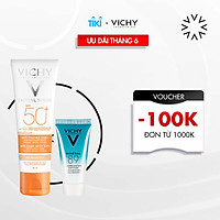 Bộ Kem Chống Nắng (Có Màu) Ngăn Sạm Da Và Giảm Thâm Nám Vichy Capital Soleil Anti-Daskspot