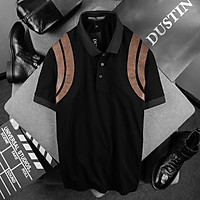 Áo Polo Nam Bigsize Teddy 2Bands Dustin - BIGG Thời Trang Nam Big Size Đến 145kg
