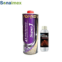 Combo Dầu Nhớt Tổng Hợp Toàn Phần Cao Cấp BCP 10W40 SN 0.8L + Phụ Gia Làm Sạch Động Cơ Xe Máy BCP Engine Flush 100ml