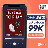 Sách nói: Tâm Lý Học Tội Phạm - Tập 1