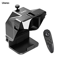 Ulanzi PT-15 Smartphone DSLR Camera Universal Teleprompter Prompter with Phone Holder Remote Control 5pcs Lens Adapter