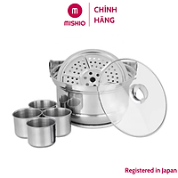 Nồi ủ nhiệt inox Mishio MK187 5.4L - Hàng chính hãng
