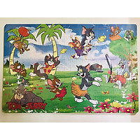 Combo 02 tranh ghép hình 200 mảnh bằng gỗ an toàn cho bé BK120