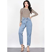 quần baggy jean nữ