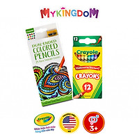 Combo 12 Bút Sáp Màu + 24 Bút Chì Màu - Crayola CB20C12P24