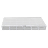 24 Slots Square Case Storage Box For Ring,Jewelry,Necklace,Bracelet,Earings,Dust-proof,Tidy Table or Drawer,Saving Place