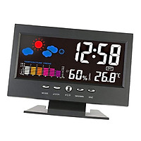 Weather Station With Large LCD Screen Multifunctional