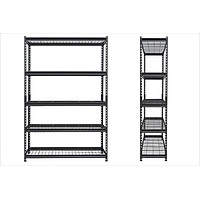 Kệ Sắt Tháo Lắp Không Ốc Vít 5 Tầng Bửng Lưới Cao 1m8