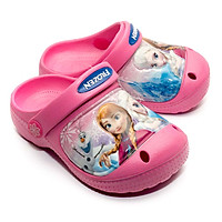 Giày Sandal Quai Nhựa Bé Gái Disney Nữ Hoàng Băng Giá Elsa FZ 104SD-FUXIA Fuxia