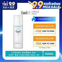 Lotion Dưỡng Da Cấp Ẩm Chuyên Sâu III Curel Intensive Moisture Care Moisture Lotion III Enrich (150ml)
