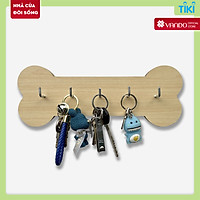 Móc Treo Đồ Dán Tường Bằng Gỗ Ép Melamine Decor Siêu Đẹp VANDO Không Cần Khoan