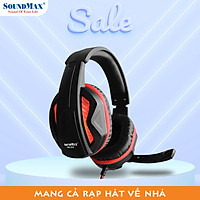 Tai Nghe Chụp Tai Có Micro Tích Hợp SoundMax AH-314 | Gaming Headset SoundMax AH314 - Hàng Chính Hãng