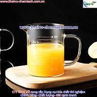 Cốc Thủy Tinh Có Vạch Chia Định Lượng 350ml, 500ml, 1000ml