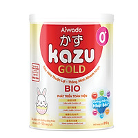 [Tinh tuý dưỡng chất Nhật Bản] Sữa bột KAZU BIO GOLD 810g 0+ (dưới 12 tháng)
