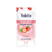 Mặt nạ sữa chua dâu Vedette Yogurt Mask Strawberry 10ml