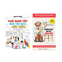 Combo Kỹ Năng Học Tập: Thói Quen Tốt Rèn Luyện Trí Não Siêu Việt + Phương Pháp Học Tập Si