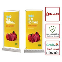 Standee ngoài trời đế nước standee chống gió kiểu cửa