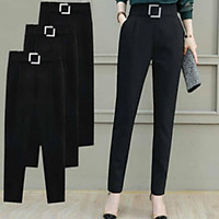 Quần Tây Thời Trang Nữ Cạp Cao Đai Vuông Phong Cách Hàn Quốc Hot Hit