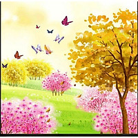 Tranh 3D dán phòng trẻ em, phòng ngủ
