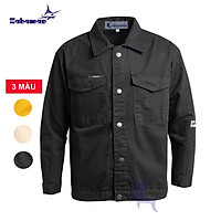 Áo khoác kaki nam HAHAMAN một lớp dầy, mềm thời trang cao cấp AKK3009