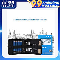 Bộ Bút Chì Vẽ Chuyên Nghiệp H&B Có Túi Đựng (35 Cái)