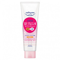 Sữa Rửa Mặt Dạng Kem 2 Trong 1 Kosé Cosmeport Softymo Cleansing Foam Hyaluronic Acid 60g