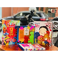 COMBO SÁCH TẾT KIM ĐỒNG - (ĐÚNG LÀ TẾT (tặng sticker dán); Mỗi tuổi mỗi tài - 12 CON GIÁP; NHÂM NHI TẾT NHÂM DẦN 2022 BÌA CỨNG (tặng phong bao lì xì và tấm thiệp) - BÌNH BOOK