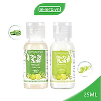 Combo Minisize Dầu Gội & Dầu Xả Bưởi Ngừa Rụng & Kích Thích Mọc Tóc Từ Tinh Dầu Bưởi Nguyên Chất MILAGANICS (25ml/ Chai)