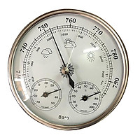 Thermometer, Barometer, Hygrometer,3 in 1 Weather Station for office, library, upscale restaurant or scientific laboratory