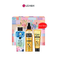 Hôp quà tặng: Dầu gội Elastine, Nước dưỡng tóc Double Rich, tặng Kem xả tóc Double rich 495g