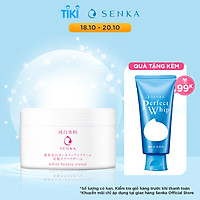 Kem dưỡng trắng da nâng tông 3 trong 1 Senka White Beauty 100g