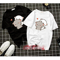 áo đôi hình gấu chibi đáng yêu - giá 1 áo