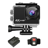 4K/30FPS 24MP Ultra HD Sports Action Camera 2.4G Wireless Remote Control WiFi DV Camcorder with 170 Degree Wide Angle