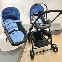 Xe Đẩy & Ghế Ngồi Ô Tô Cho bé Zaracos Coron 4606 Blue