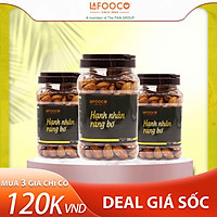 LAFOOCO Combo 3 hủ Hạnh Nhân Mỹ Rang Bơ 320g