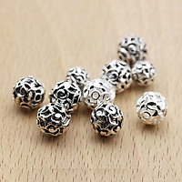 Phụ kiện Charm bạc Hạt đám mây hạt 9mm