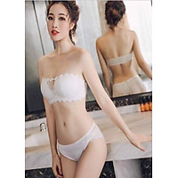 Bộ lót quây ngang ren hoa - BL039