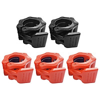5pcs Durable Plastic Barbell Clamps 1'' Lock Collar Weight Plate Training