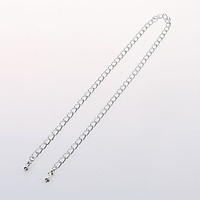 Metal mask glasses chain
