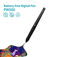 Huion PW500 Digital Pen Battery-free Drawing Pen with 2 Programmable Buttons for Huion GT-221 Graphic Tablet