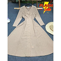 Đầm Mây Vintage dáng xòe