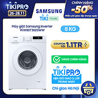 Máy giặt Samsung Inverter 8 kg WW80T3020WW - Chỉ giao Hà Nội