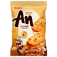 Thùng 10 Bịch Bánh Gạo Nướng An Vị Cá Nhật (14Gói x 8.4g)