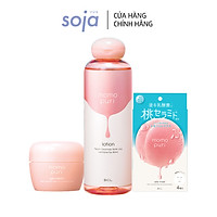 Bộ Dưỡng Da BCL Momopuri Cấp Ẩm Căng Mướt Từ Đào Nhật