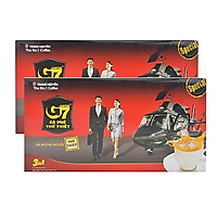 Combo 2 hộp cafe sữa G7 3in1 Trung Nguyên ( 21 gói / hộp )
