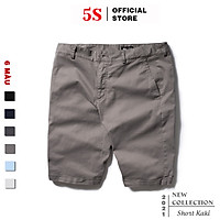 Quần Short Nam Kaki 5S (6 màu), Chất Liệu Vải Kaki Cotton, Bền Màu, Co Giãn Tốt (QSK21050)