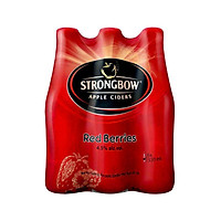 Lốc 6 Chai Nước Táo Lên Men Strongbow Apple Ciders Red Berries 330ml/Chai