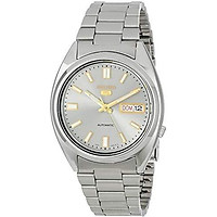 Seiko 5 Men's SNXS75 Automatic Grey Dial Stainless-Steel Bracelet Watch