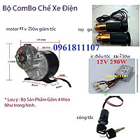 Combo chế xe điện 12V 250W tay ga